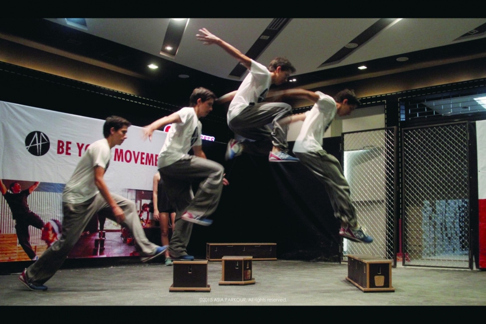 Parkour was developed in France using movement as a training discipline