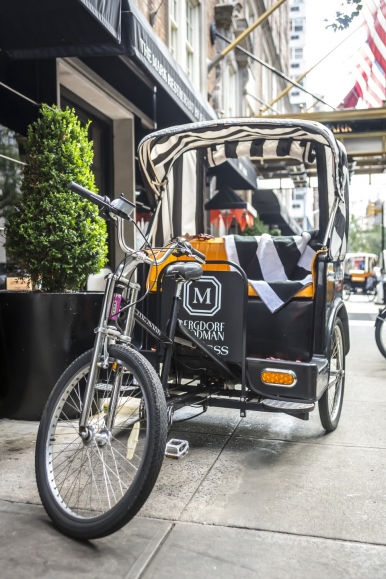 The Mark’s very own New York Pedicab Photo ©  The Mark