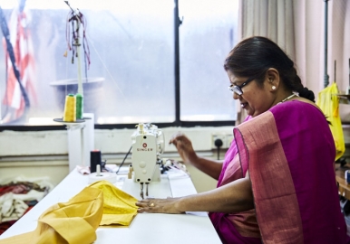 The sari blouse may look simple but is complicated to make