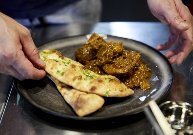 Makhan couples classic British fare with Indian favourites