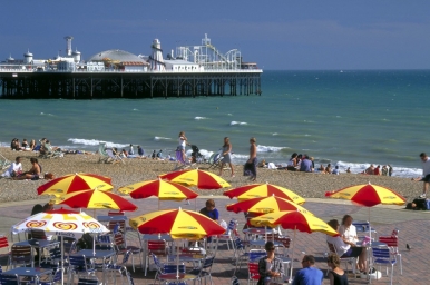 Brighton is hugely popular with local and international tourists